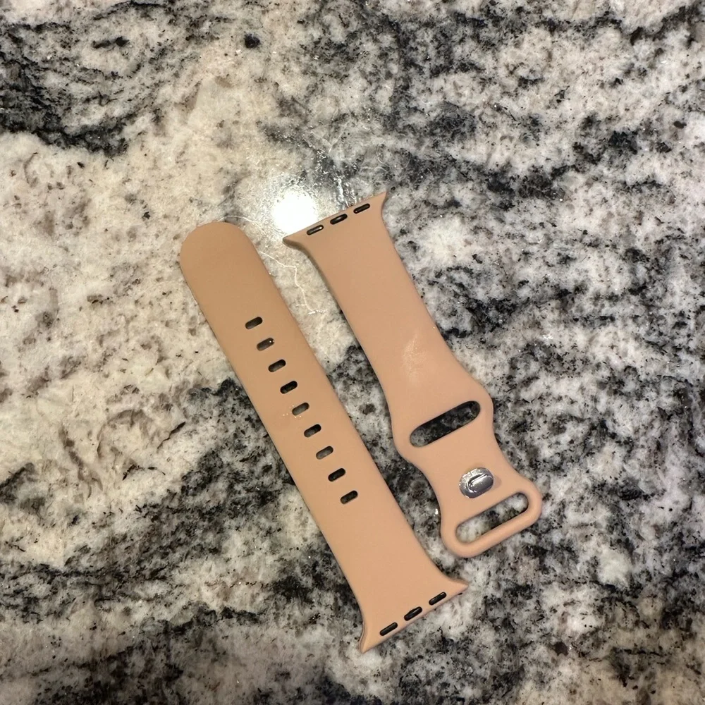tan apple watch band NEVER USED